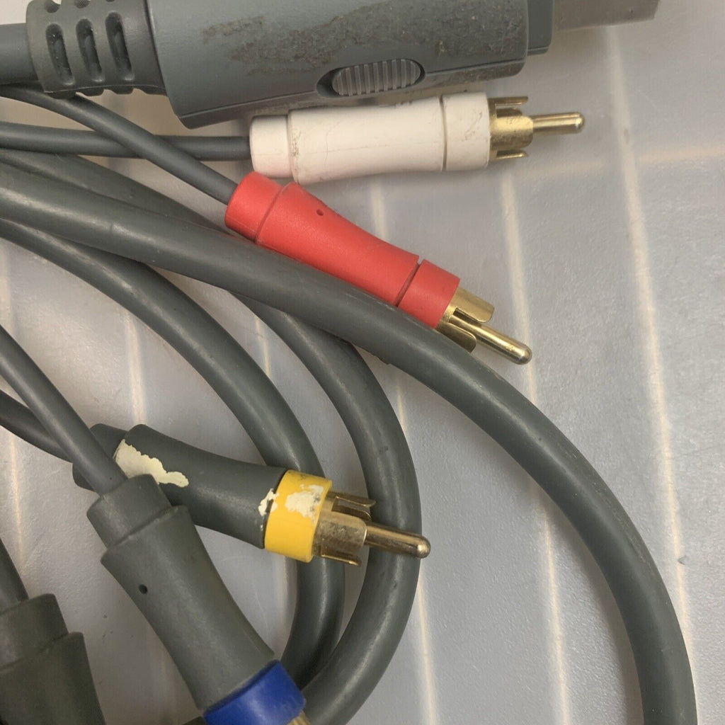 Official Microsoft Xbox 360 HD AV TV Component Composite Cable X810972-002 OEM