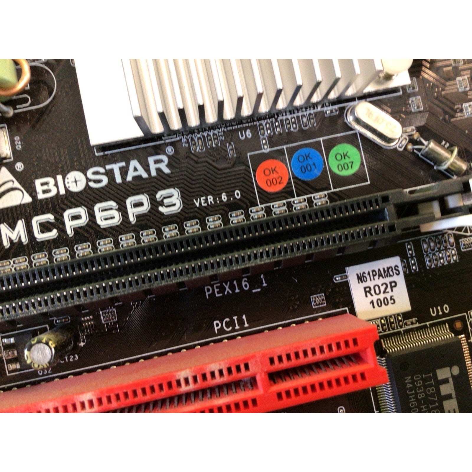 Retro Gaming Biostar MCP6P3 ver 6.0 AM AM2+ AM3 Motherboard