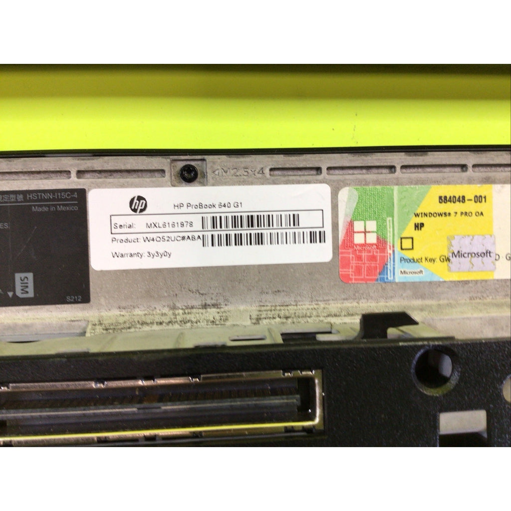 HP ProBook 640 G1 14" Laptop Intel Core i5 8GB RAM 512GB SSD Windows 10