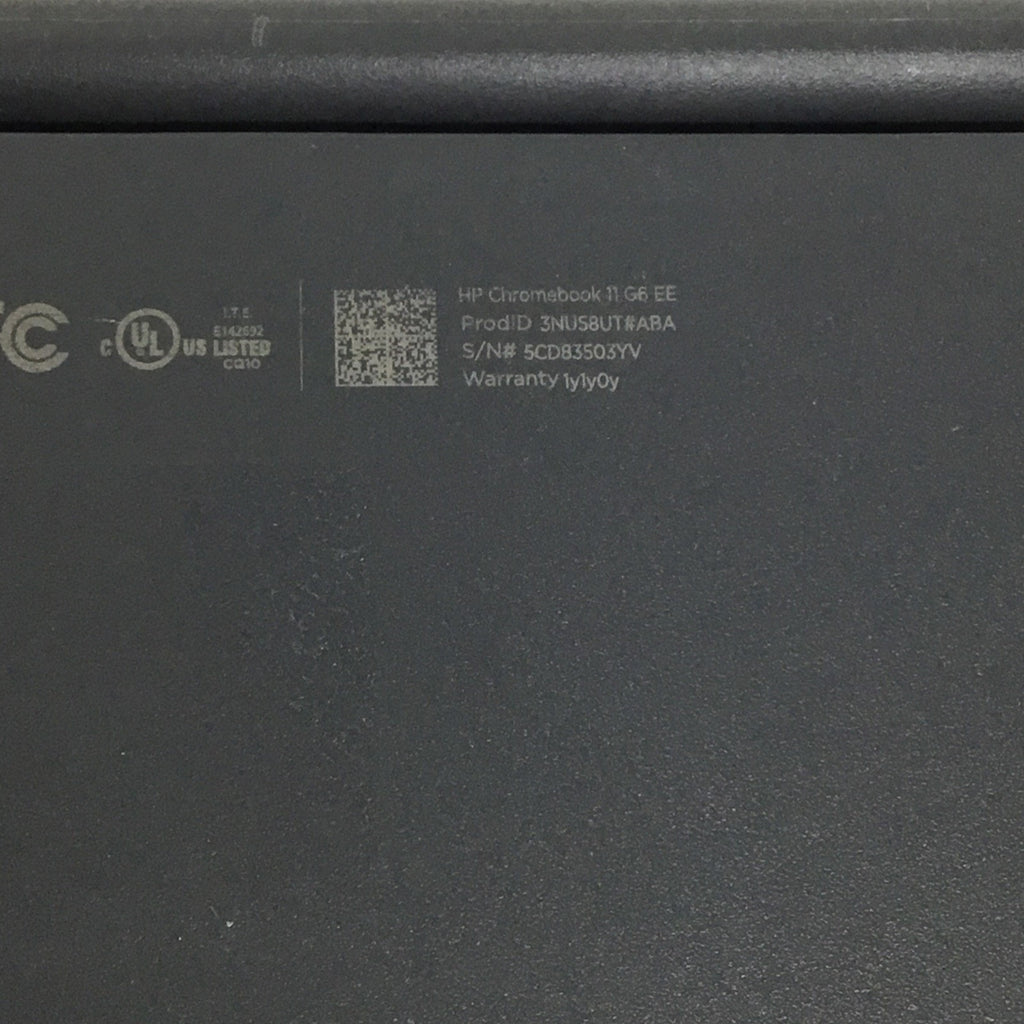HP Chromebook 11 G6 EE