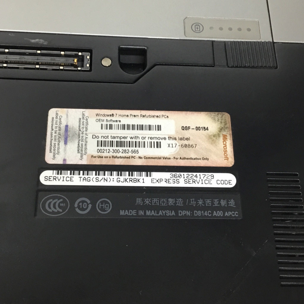 For Parts Dell Latitude E6400 Intel Core 2 Duo P8600 2.40GHz 2 GB READ DESC