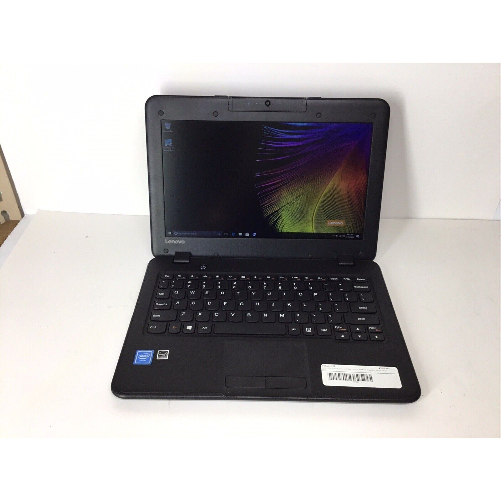 Lenovo N22 11.6" (16GB eMMC, Intel Celeron N3050, 1.60GHz, 4GB RAM, Windows 10)