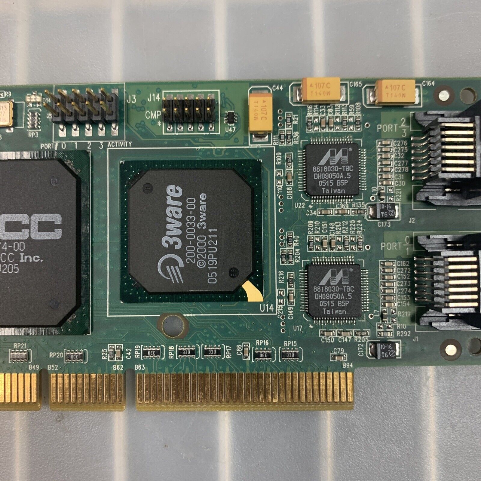 3WARE 9500S-4LP 4 PORT SATA RAID CARD with 128MB Memory (No Cables)