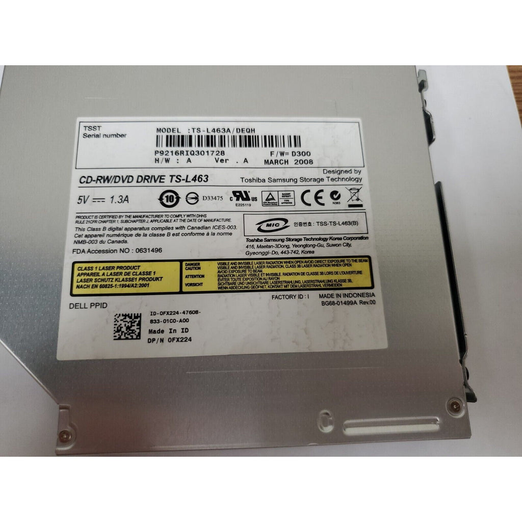 Dell Optiplex Toshiba TS-L463A-DEQH CD-RW/DVD DRIVE