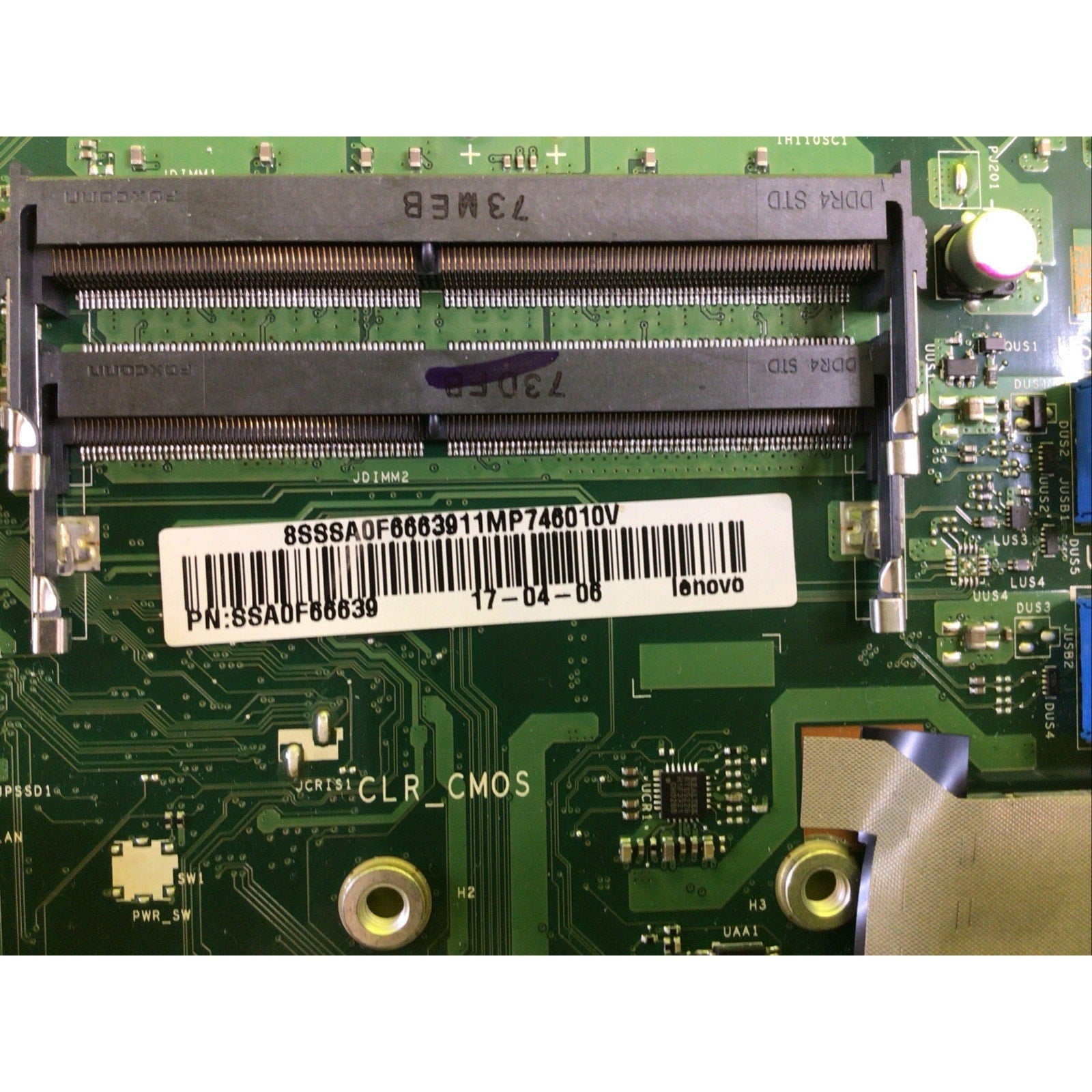 00UW377 MB Intel Skylake-H110 UMA HDMI