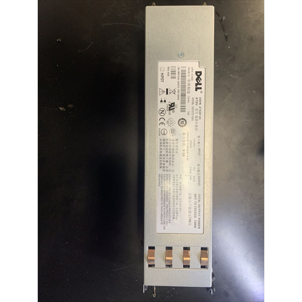 Dell NY526 PowerEdge 2950 2970 750W Power Supply 7001072-Y000 0NY526 16293