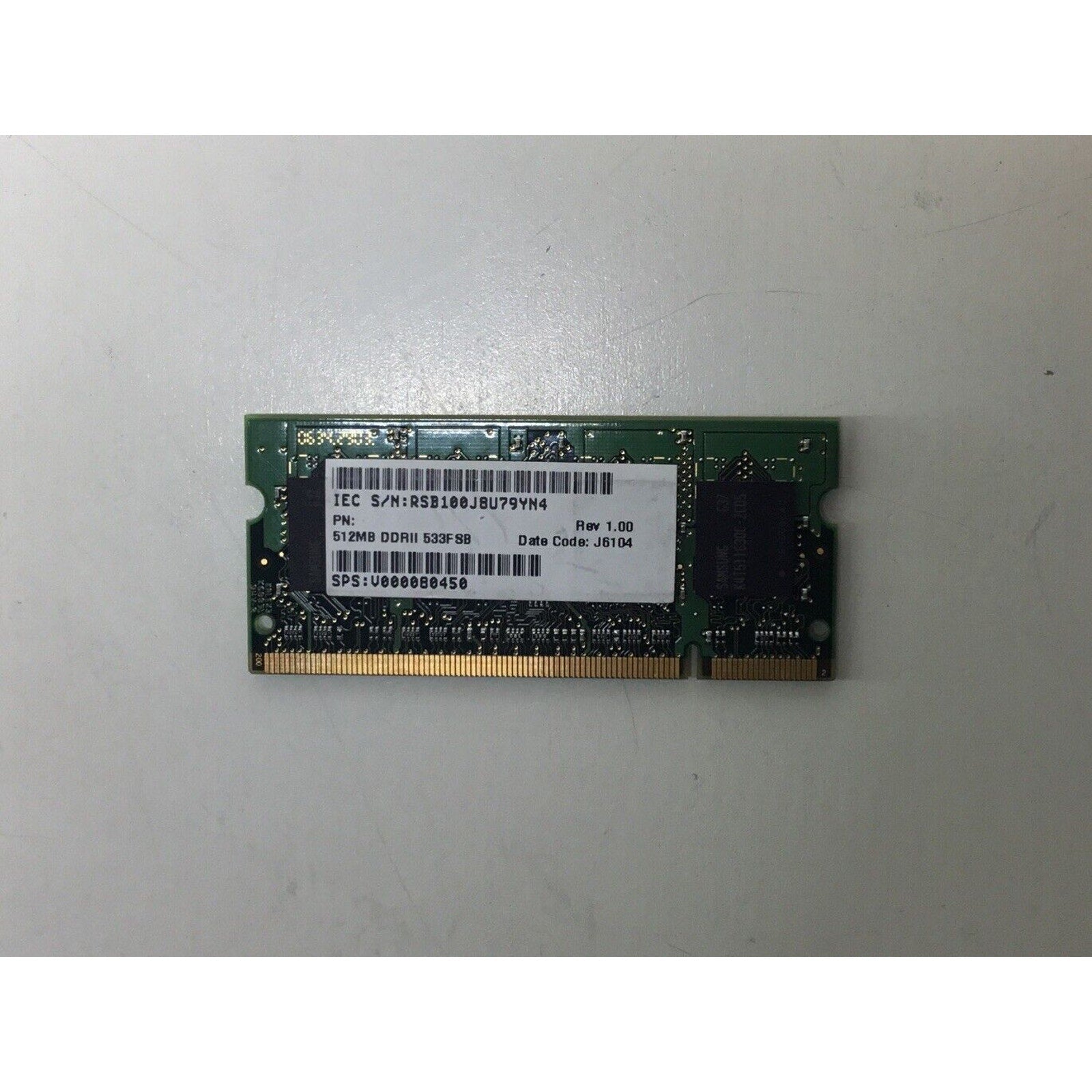 Samsung 512MB 2Rx16 PC2-4200s-444-12-A3 533MHz DDR2 Memory (M470T6554CZ3-CD5)