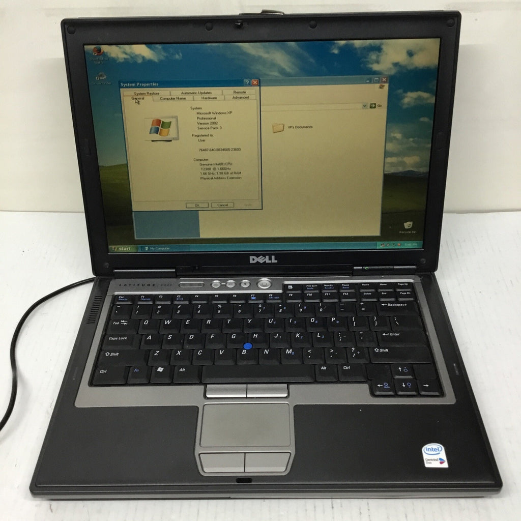 Dell Latitude D620 14" Laptop Intel Core 2 Duo 2GB RAM 1TB Windows XP *READ*
