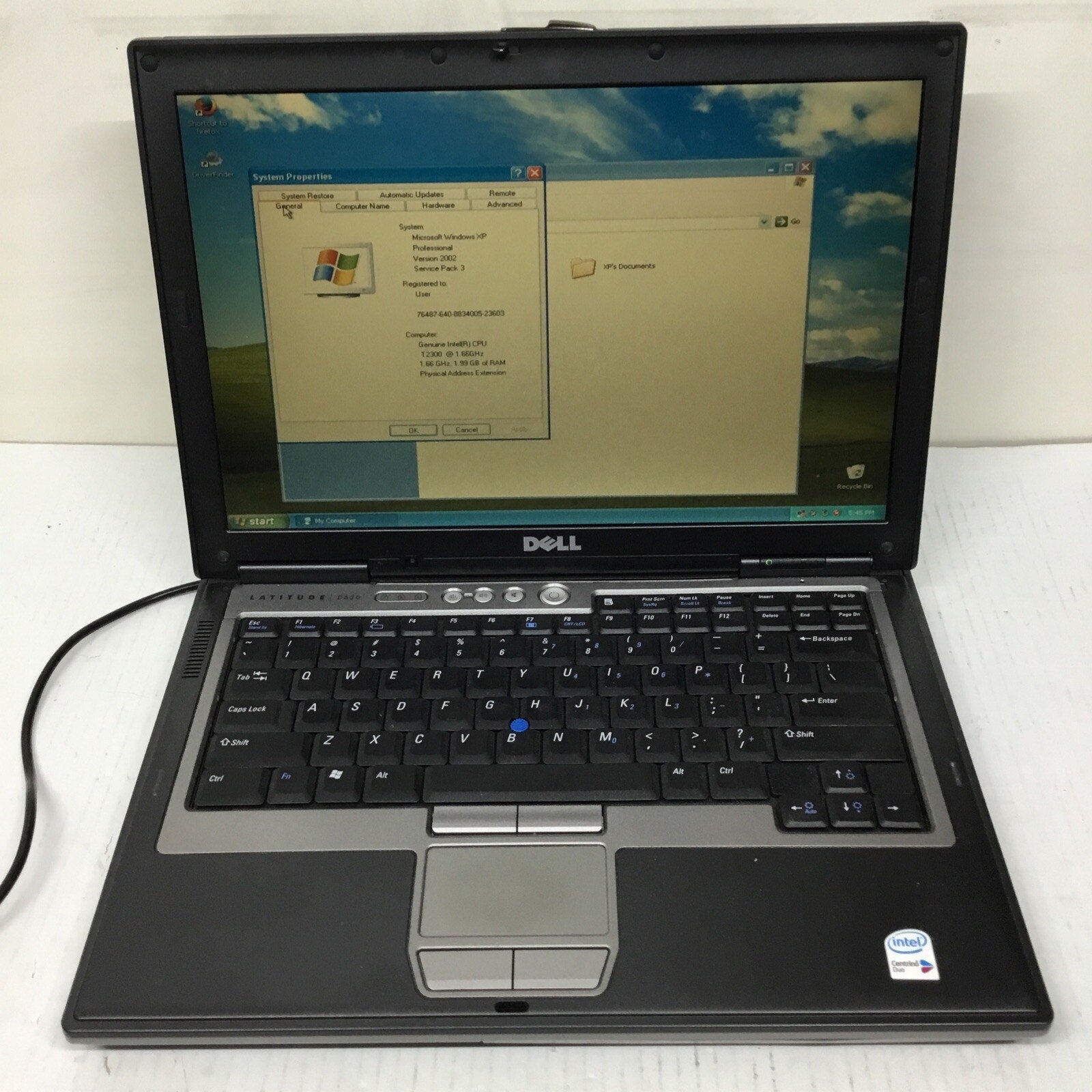 Dell Latitude D620 14" Laptop Intel Core 2 Duo 2GB RAM 1TB Windows XP *READ*