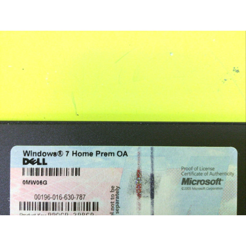 Dell Inspiron 1750 Bottom Housing G588T 0G588T