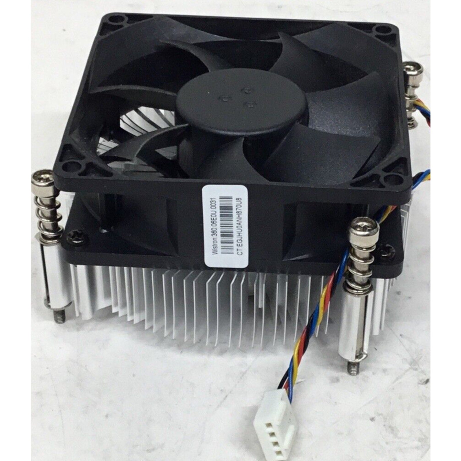 CPU Computer Desktop Heatsink Cooling Fan Wistron #360.06E0U.0031
