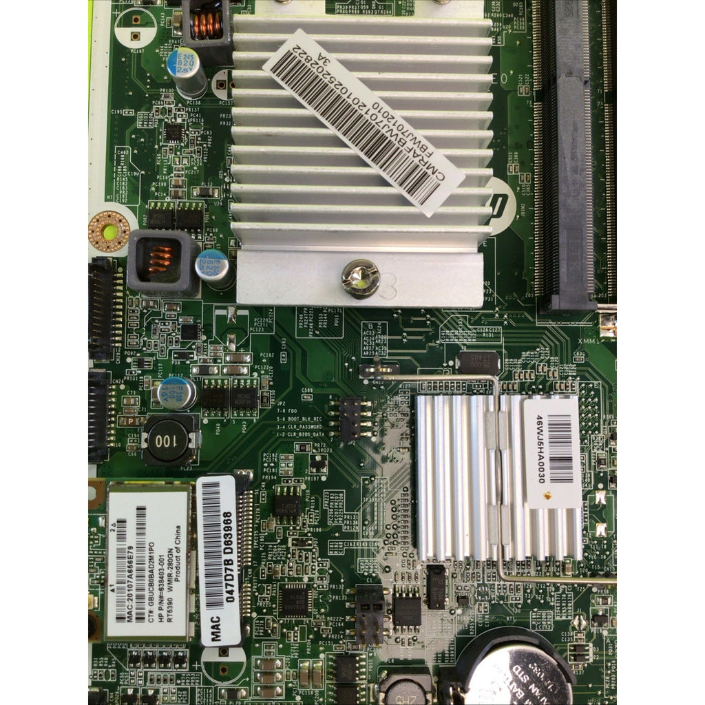 HP Omni 120 AMD E2 1800 APU Motherboard DA0WJ7MB6E0
