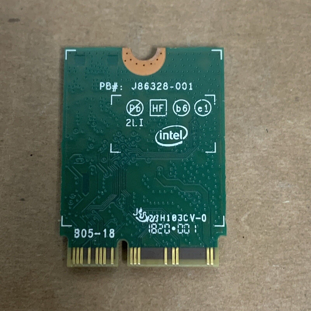 Intel AX201 802.11ac 2.4Gbps WiFi Bluetooth 5.2 AX201NGW.NV 01AX798