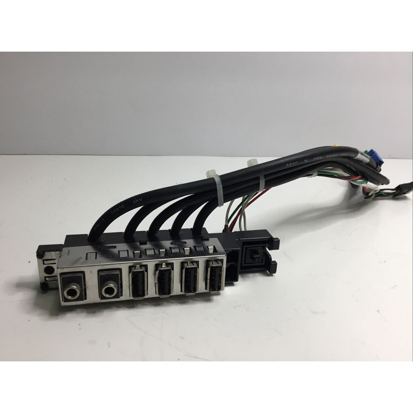 HP 611897-001 Computer Power Button USB Audio Assembly w/ Cables