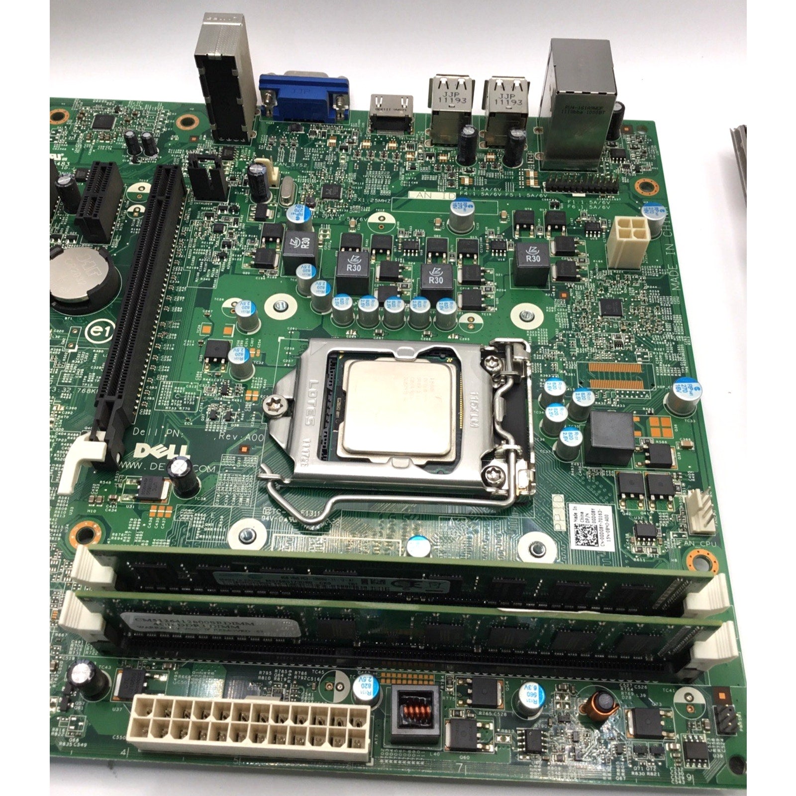 Dell 0GDG8Y Motherboard & Intel Pentium G620 CPU w/ I/O Shield