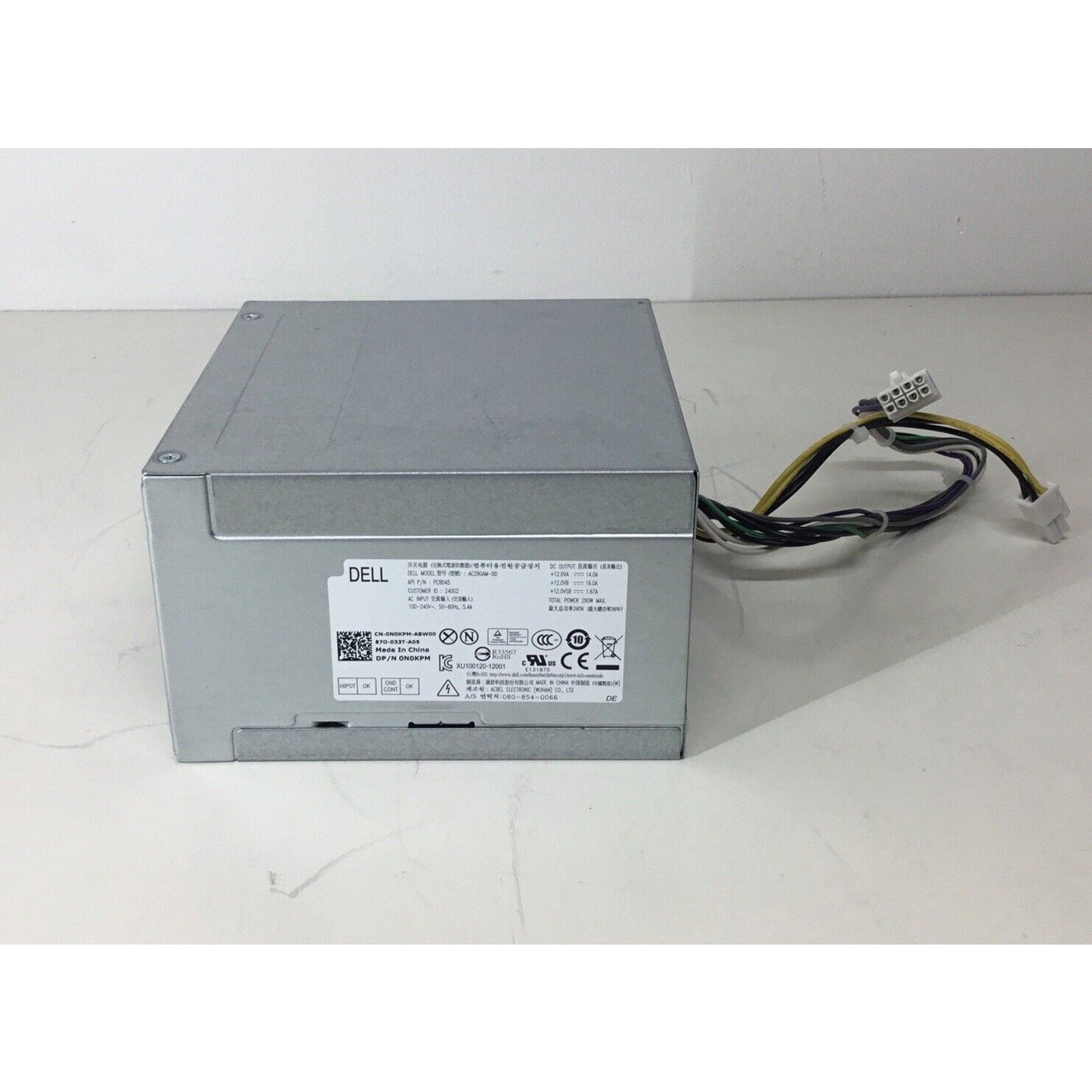 Dell 290W 8-PIN Power Supply AC290AM-00 0N0KPM N0KPM - For Parts