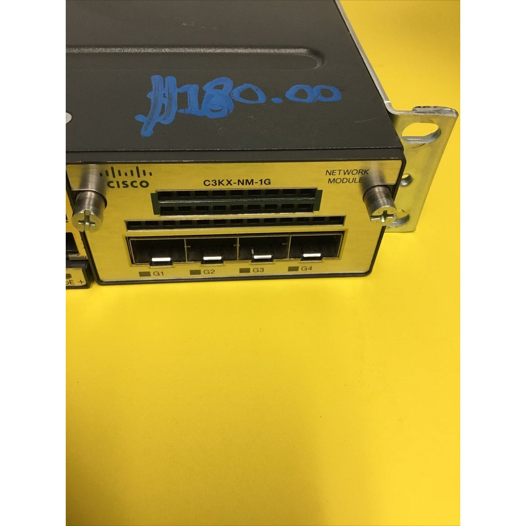 Cisco C3kx-NM-1G Catalyst 3750X 3560X Series 24-Ports Network Switch TNY-WS3750X