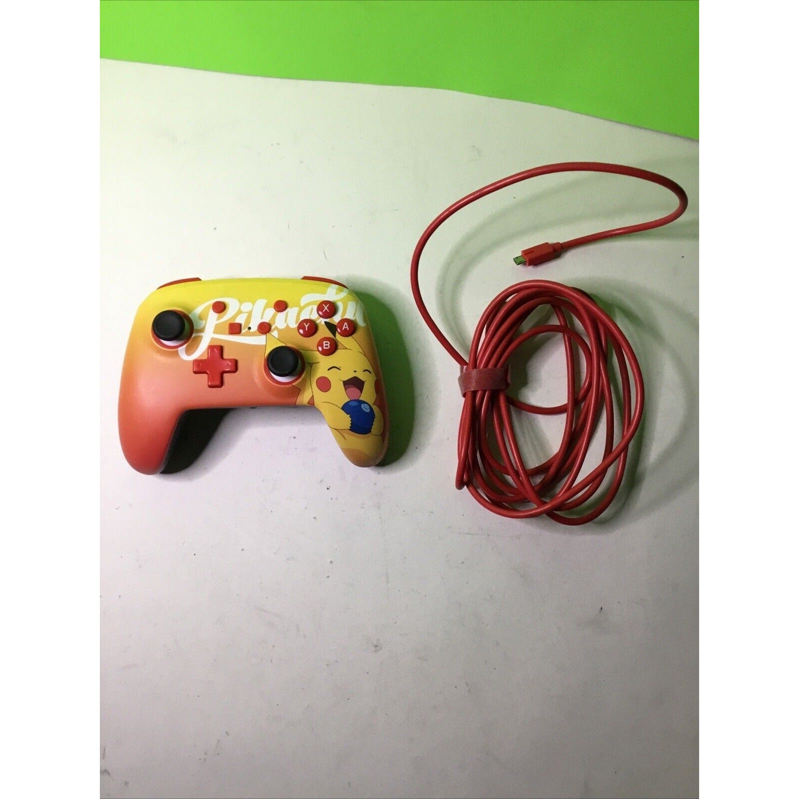 Power A Pokemon Pikachu Nintendo Switch Wired Enhanced Controller Yellow