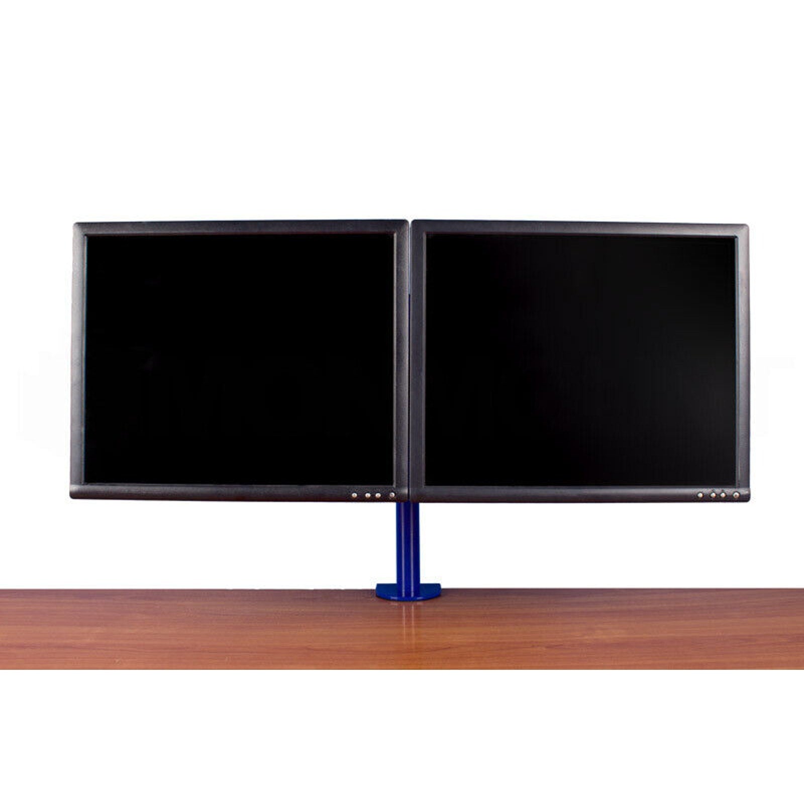 MonMount Dual LCD Monitor Stand Desk Clamp Holds Up to 24-Inch LCD Monitors, ...