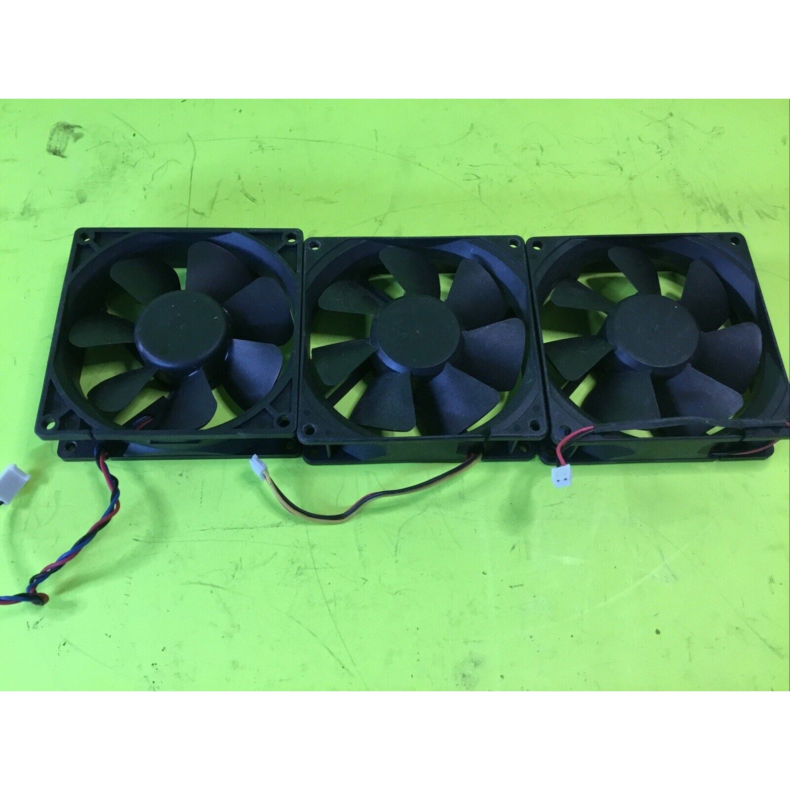 Lot of 3x 92mm Computer Case Fans
