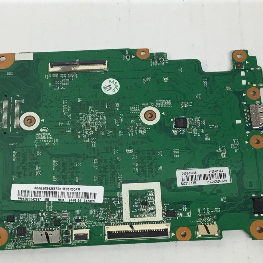 FOR PARTS 5B20S42667 - System Board (MB N4000 For Chromebook