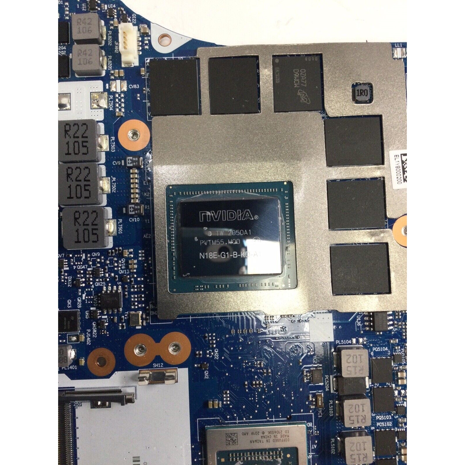 For Lenovo Legion 5-17ARH05H NM-D282 REV1.0 Motherboard