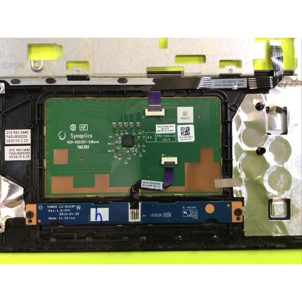 Dell Inspiron 15R-5521 Palmrest Touchpad Assembly A125P6