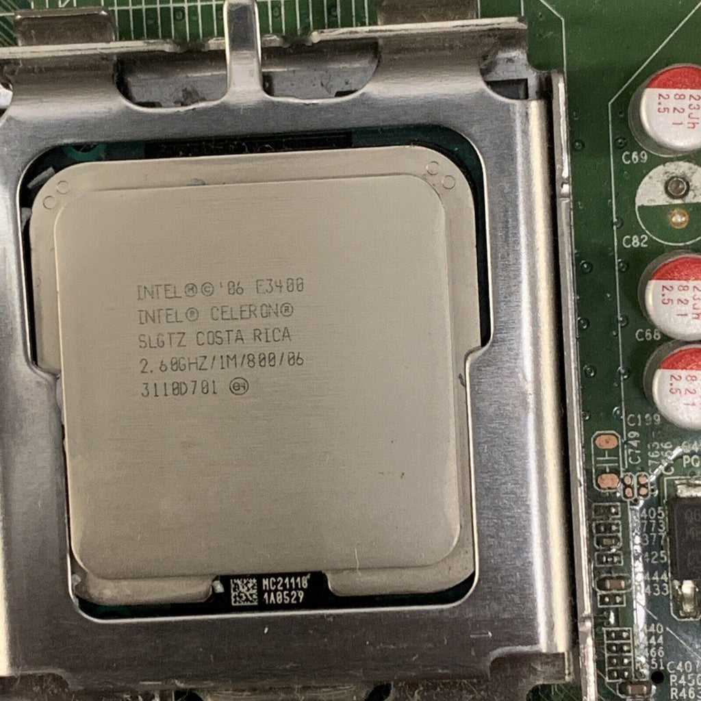 HP Compaq Pro 4000 SFF Motherboard DDR3 607173-001 607175-001 W/ Intel E3400 CPU