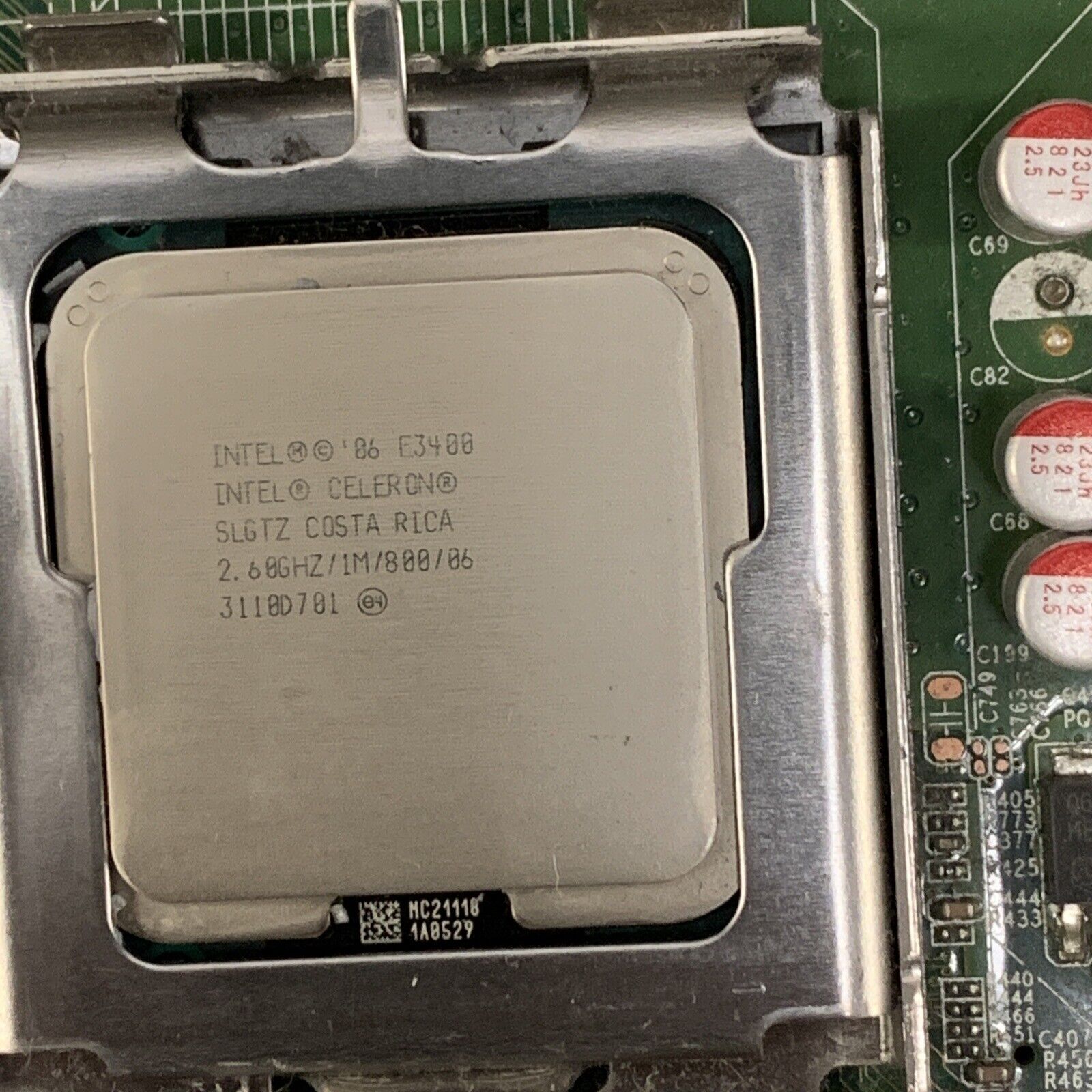 HP Compaq Pro 4000 SFF Motherboard DDR3 607173-001 607175-001 W/ Intel E3400 CPU