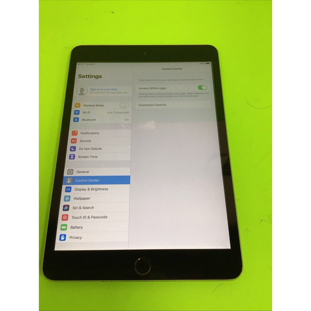 iPad Mini 3rd Gen A1599 FOR PARTS