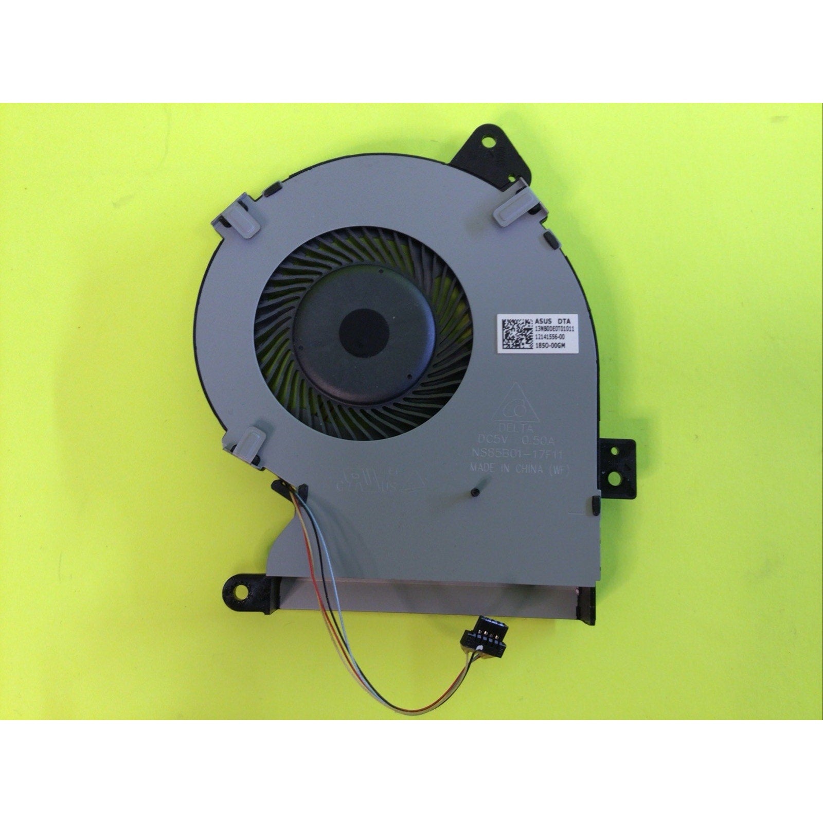 GENUINE ASUS X540BA-RB94 X540B LAPTOP CPU COOLING FAN 13NB0DE0T01011 12141556-00