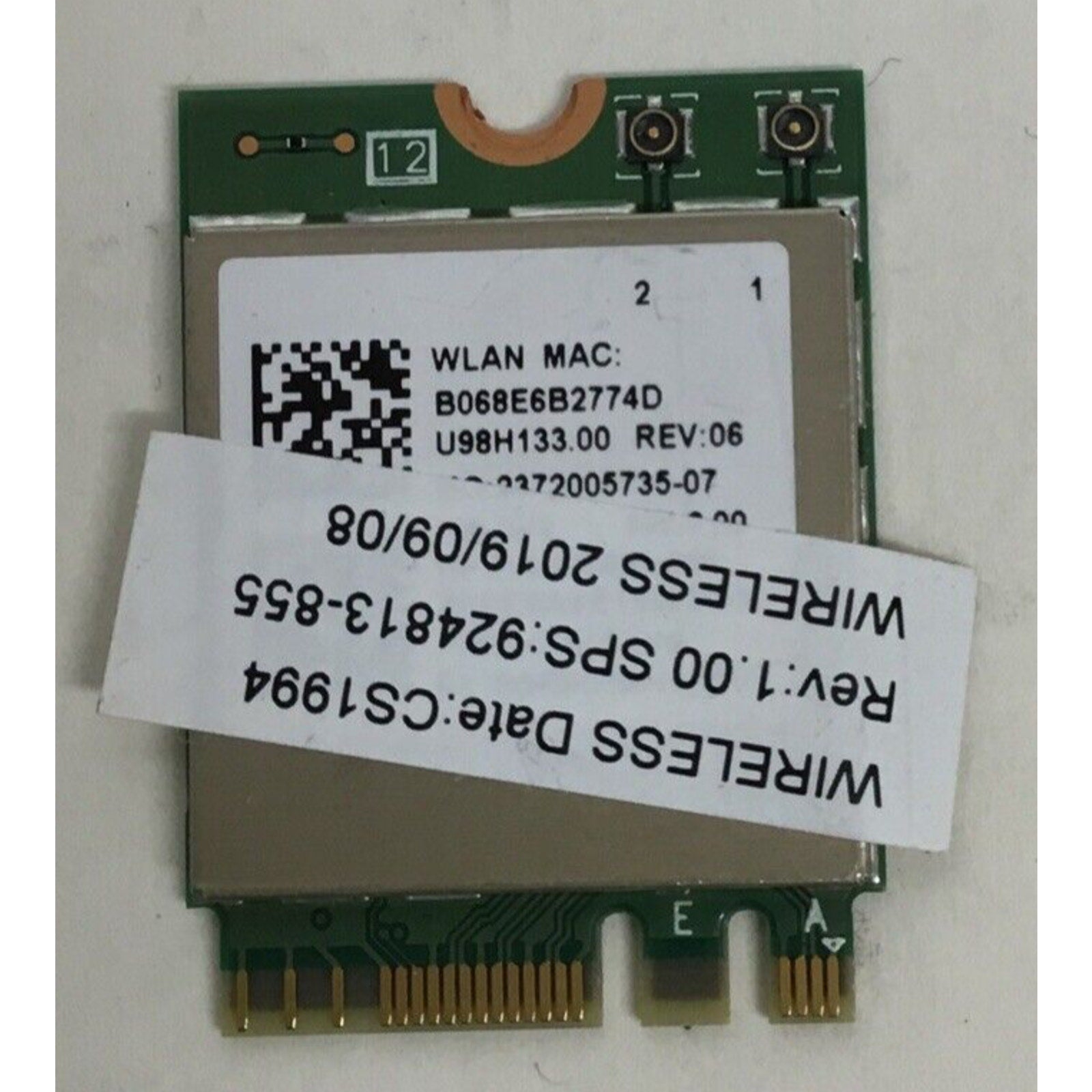 GENUINE HP WIRELESS CARD BLUETOOTH 17-by0088cl 924813-855 RTL8822BE
