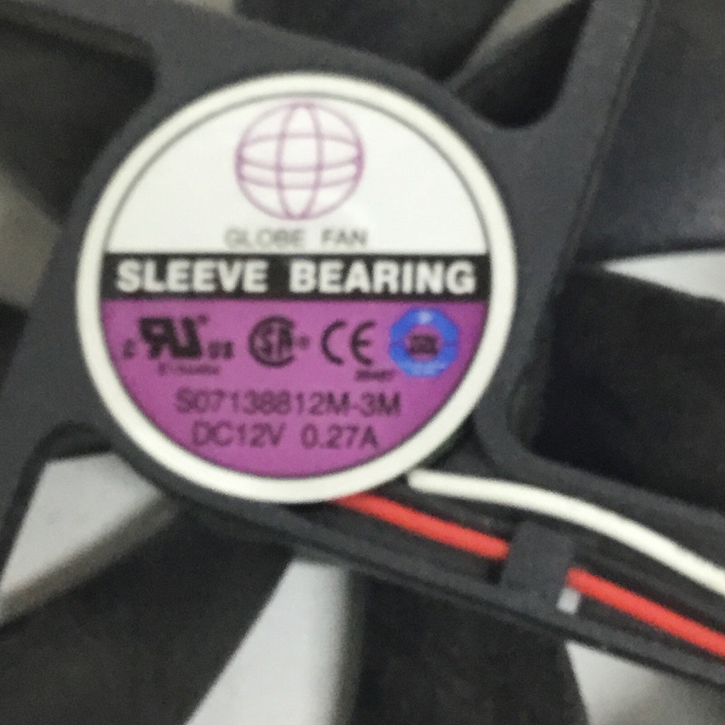 Globe Fan Gigabyte Triton K7 Cooling Case Fan Sleeve Bearing S07138812M-3M