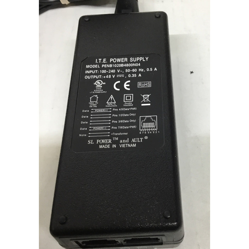 Lot of 3 ITE Power Supply PENB1020B4800N04 48V Ethernet PoE Injector