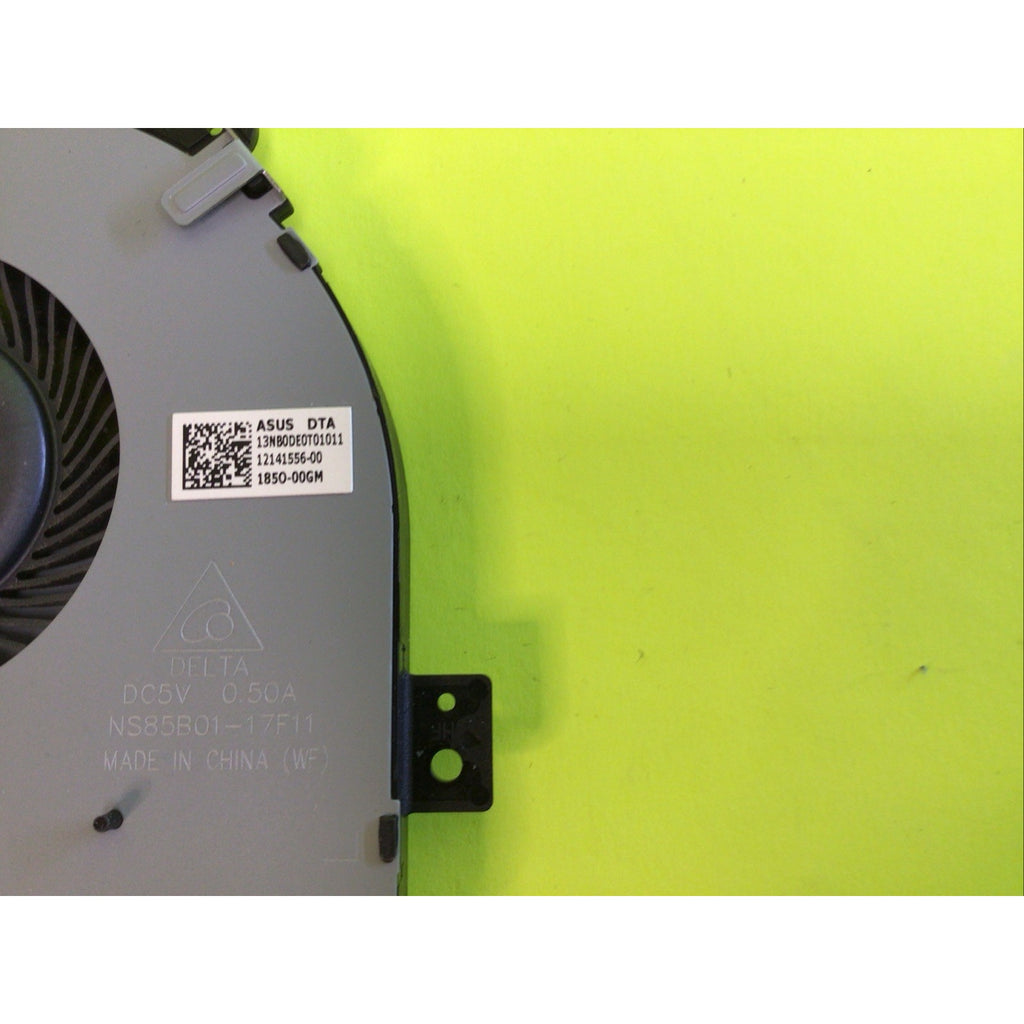 GENUINE ASUS X540BA-RB94 X540B LAPTOP CPU COOLING FAN 13NB0DE0T01011 12141556-00