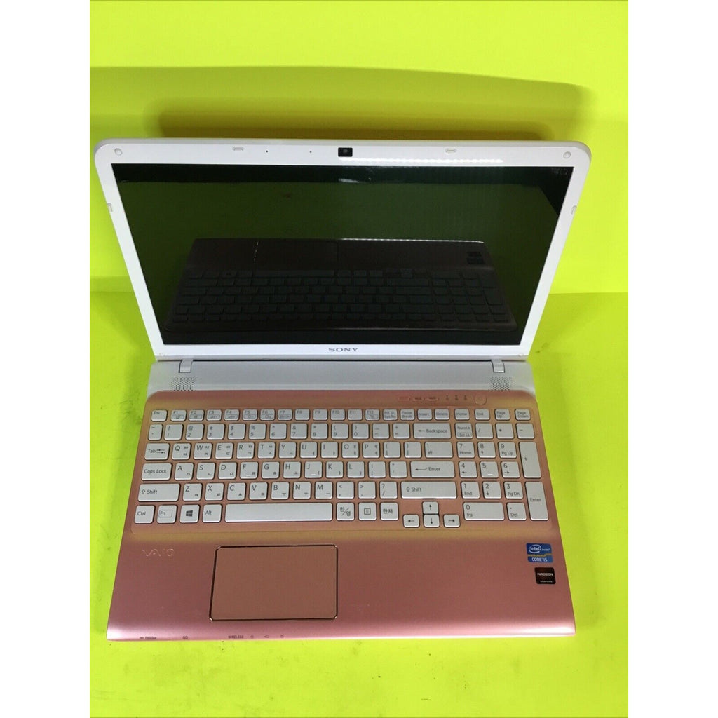 Sony Vaio SVE15137CKP Core i5 CPU 4GB RAM NO HDD FOR PARTS or REPAIR