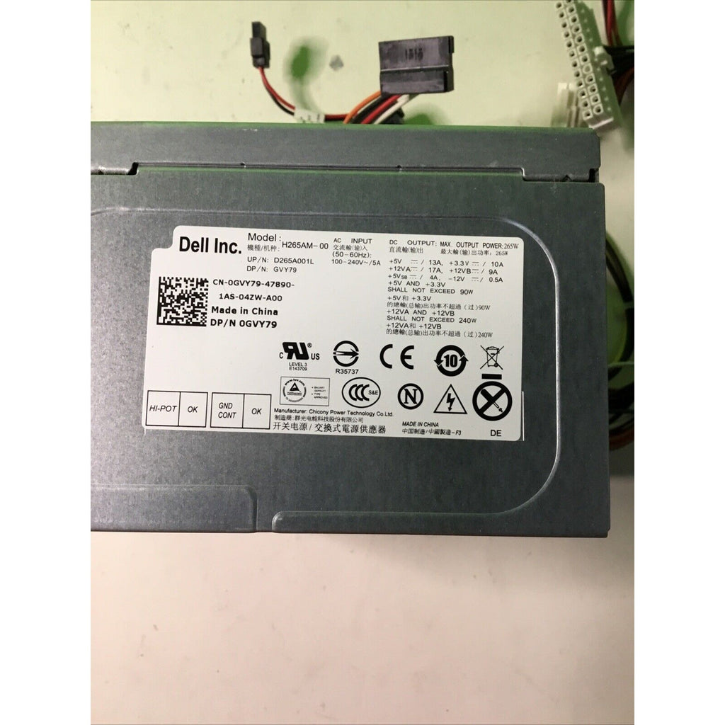 Dell H265AM-00 Power Supply 265W