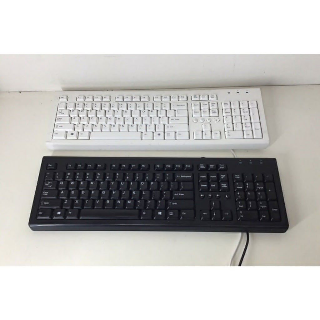 Lot Of 2 - 697737-001 904367-001 HP USB Keyboard PR1101U