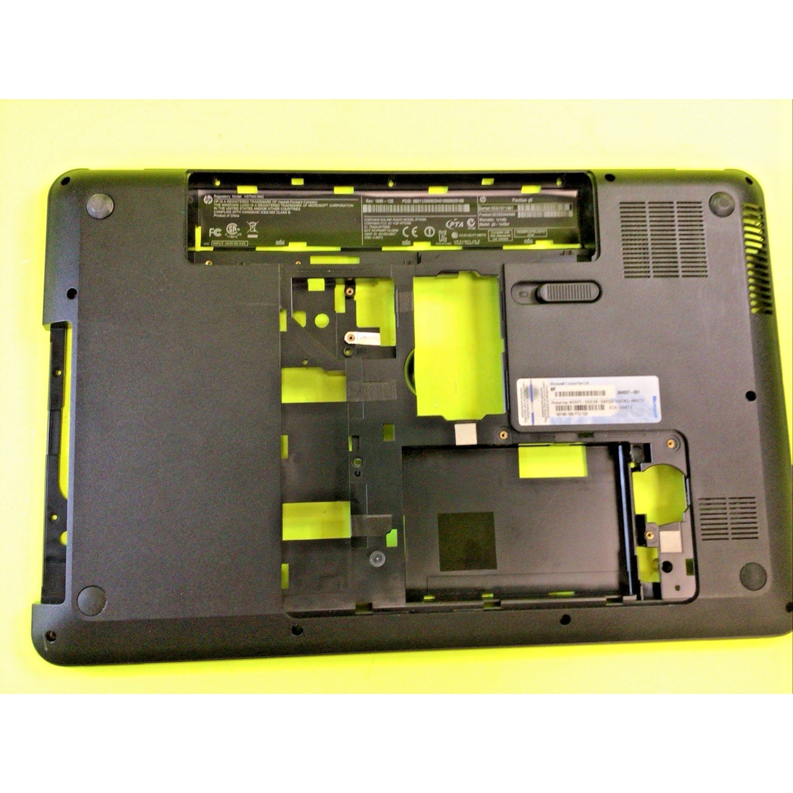 HP Pavilion G6-1C43NR Bottom Housing FOR PARTS or REPAIR