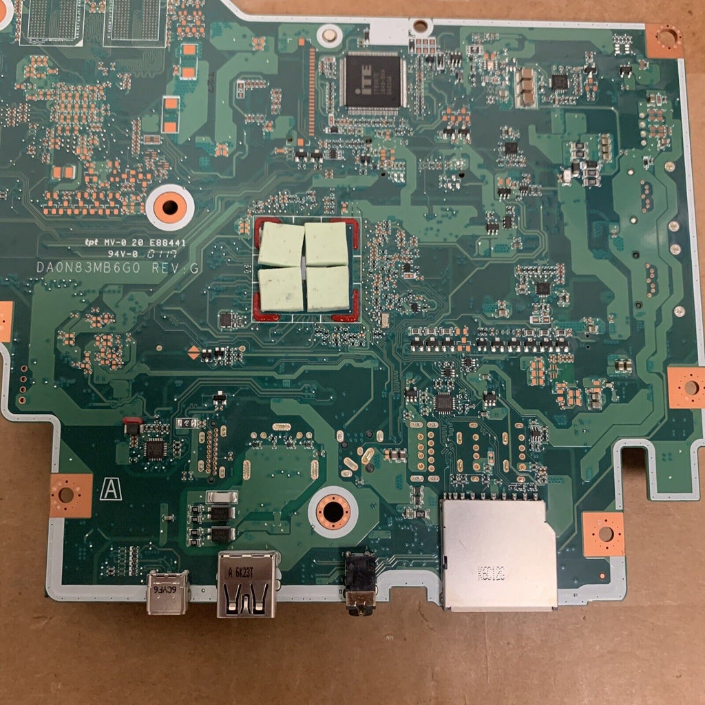 HP 24-B016 908382-604 DA0N83MB6G0 REV:G AIO Motherboard - Bad/For Parts Only