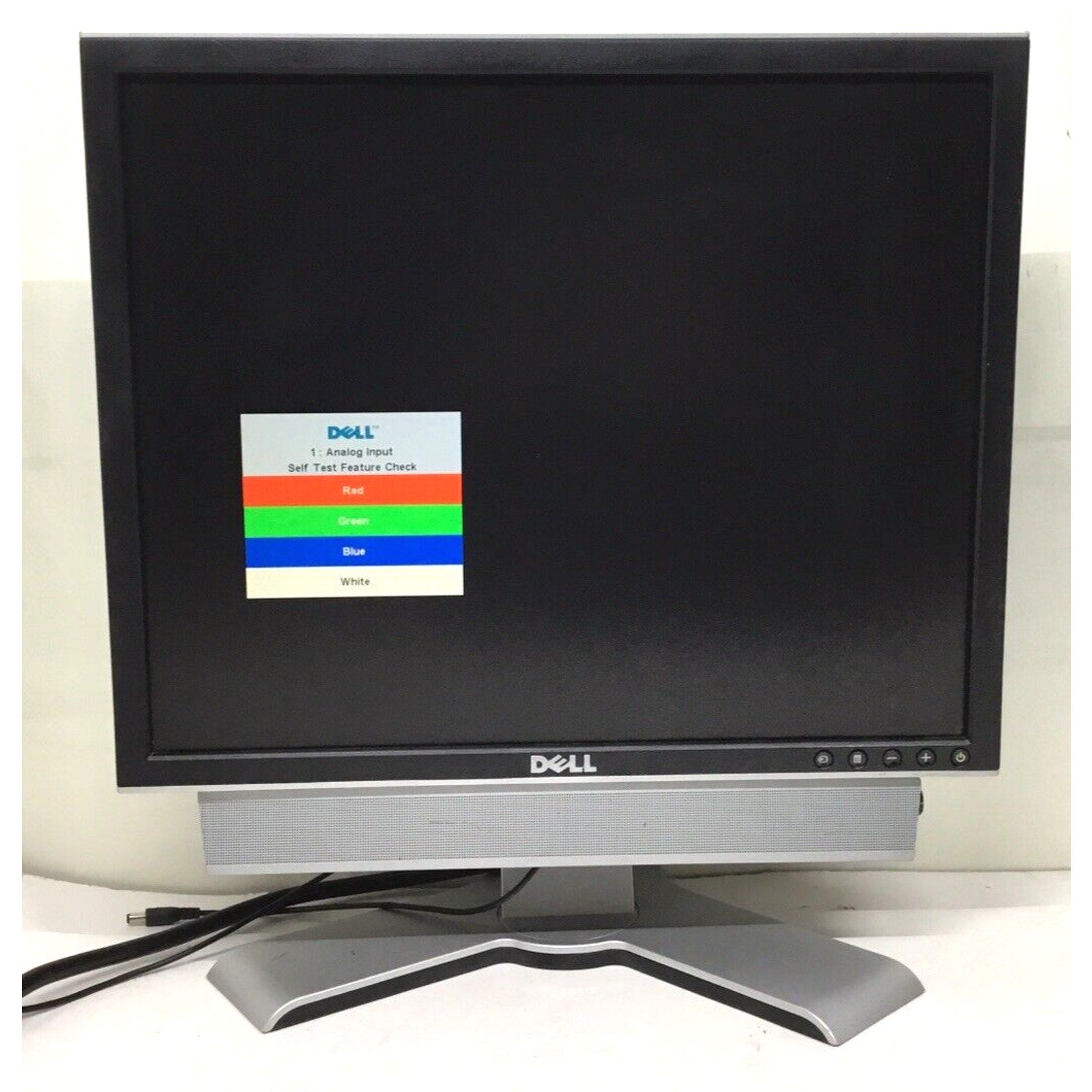 READ LOT OF 2 Dell 1907FPc 19" DVI 720p Rotating LCD Monitor w/USB 2.0 Hub Black