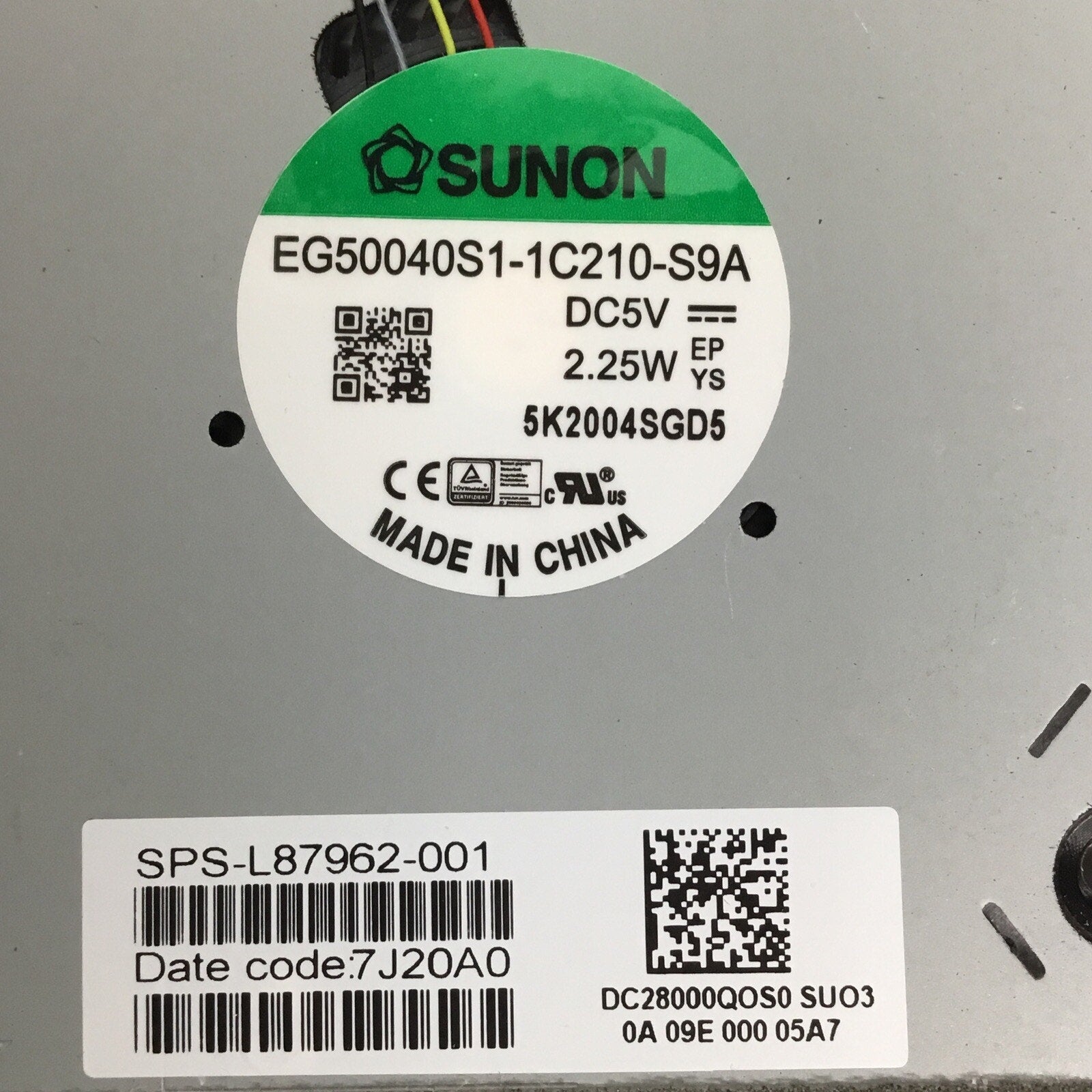 HP Envy 17m-cg1013dx 17.3" Laptop Cooling Heatsink &Fans M23676-001 L87962-001