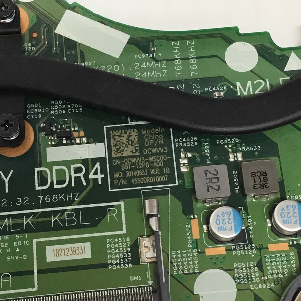 For Parts Genuine Dell OEM Inspiron 15 Laptop Motherboard CWVV3