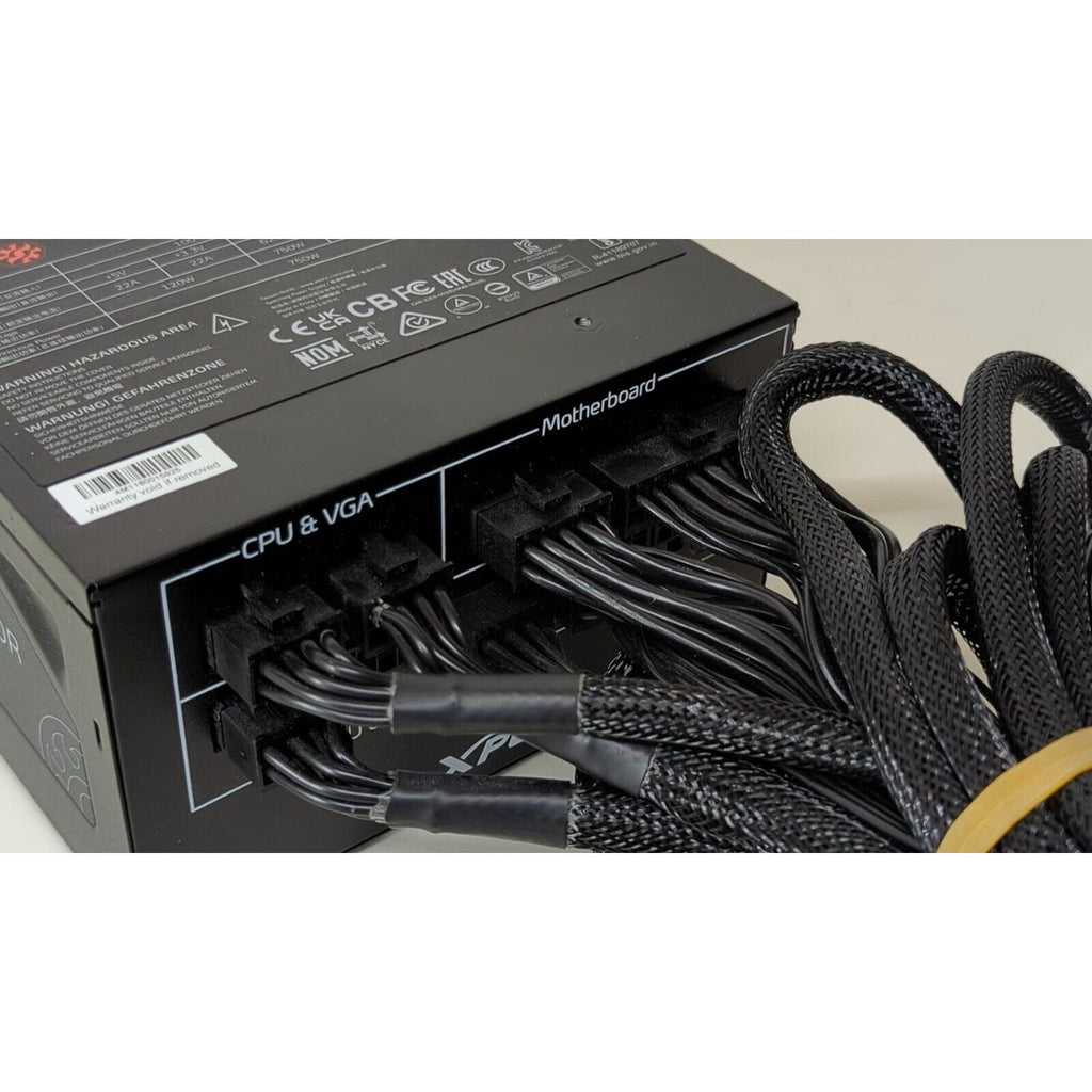 XPG Core Reactor 750 80+ Gold 750W ATX Modular Power Supply - CoreReactor750Gold