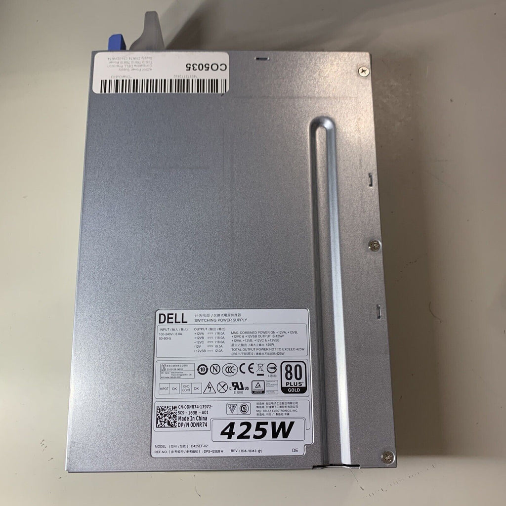 Dell Precision T5810 425W Power Supply 0DNR74 DNR74 D425EF-02