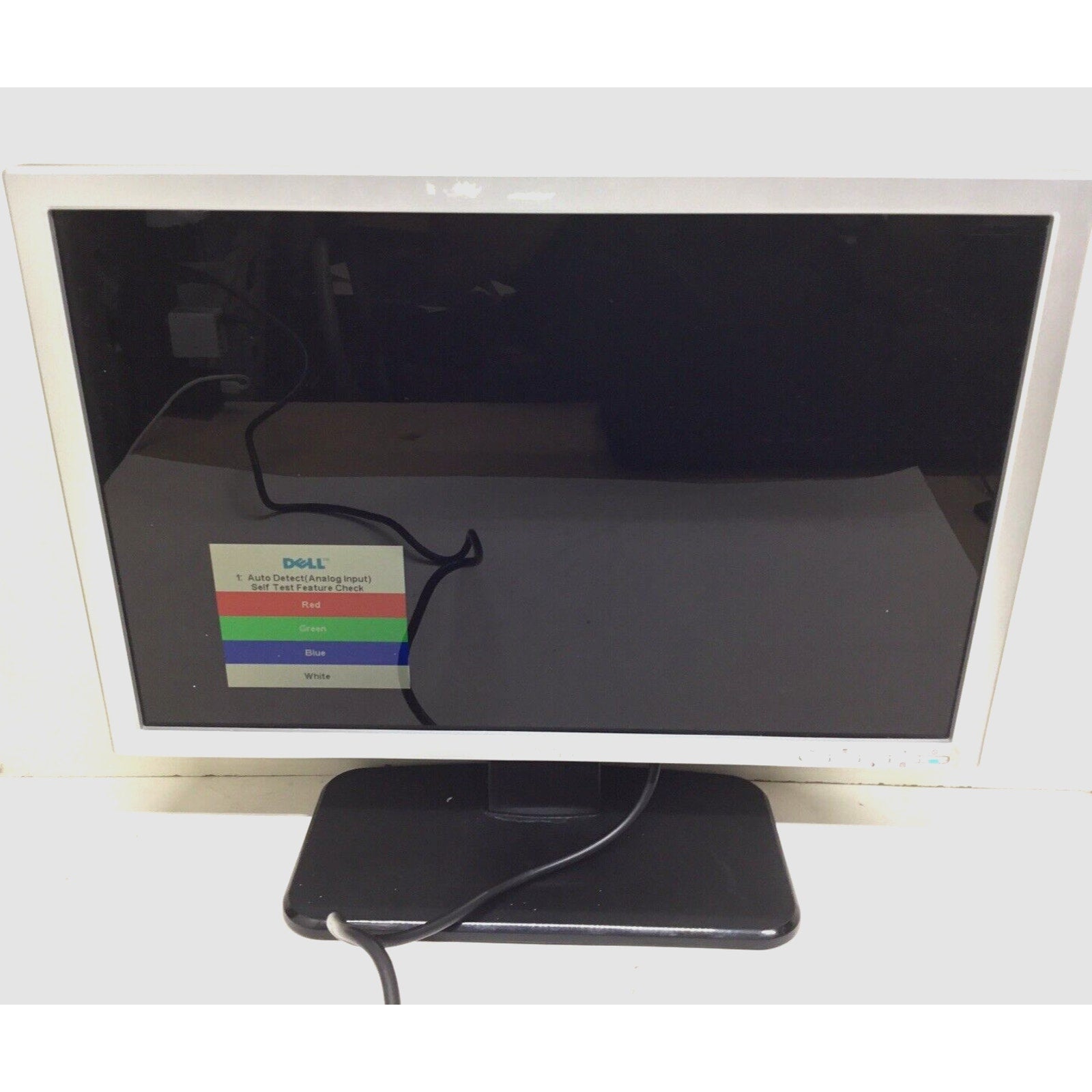 LOT OF 2 Dell S199WFPv 19'' Flat Panel LCD Computer Monitor