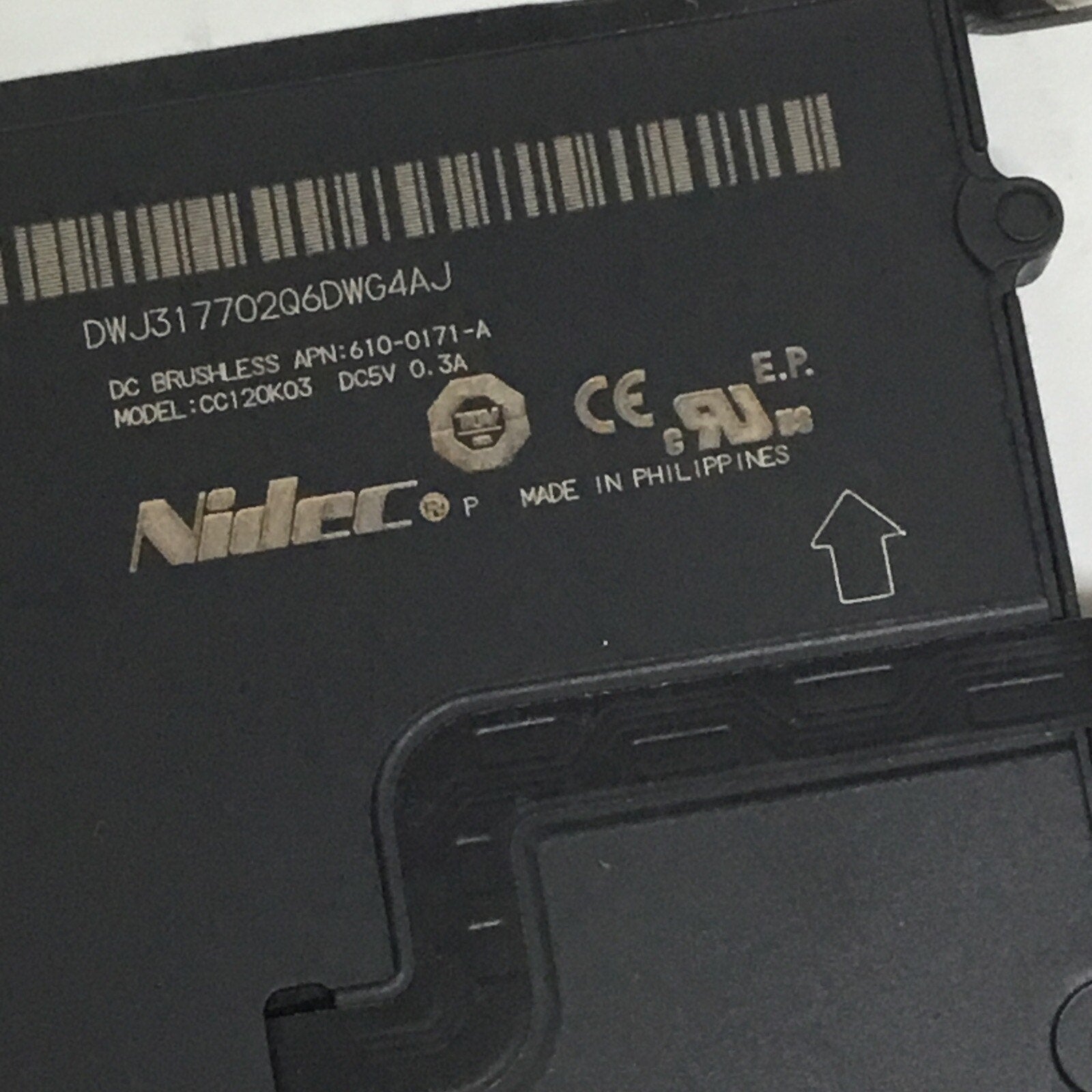 Nidec Apple Macbook Pro 15" Retina A1398 Left Cooling Fan CC120K03 610-0171-A