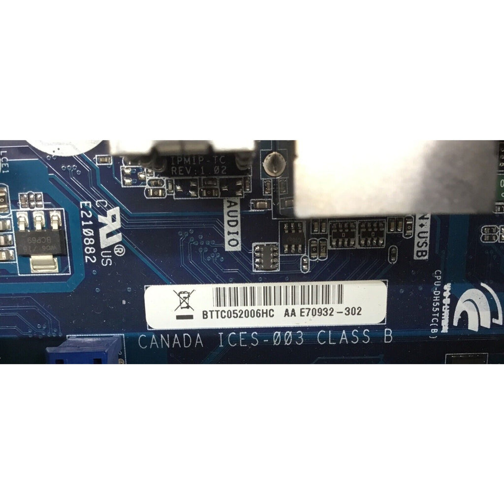 INTEL DH55TC E70932-302 LGA1156 DDR3 MATX Motherboard i3-550 3.20GHz 8GB Ram