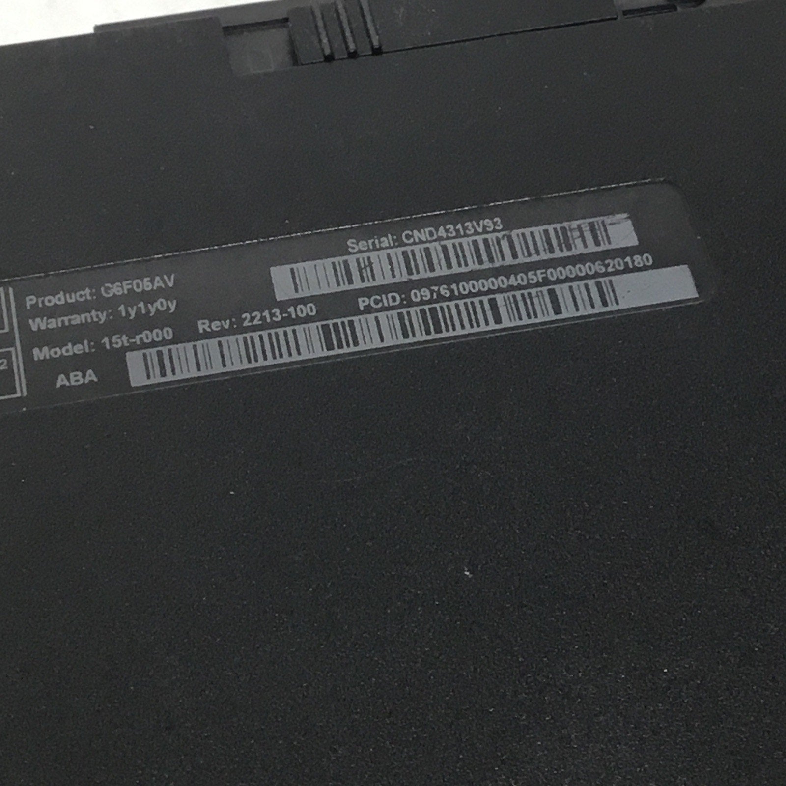 HP Notebook PC 15T-R000 For Parts READ DESC