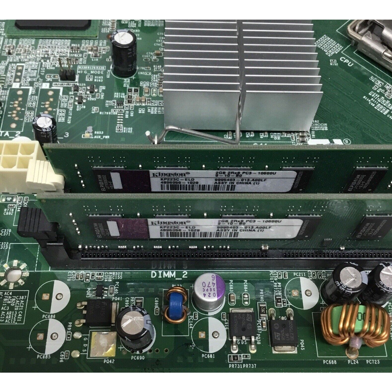 Genuine Dell Optiplex 380 SFF System Motherboard 1TKCC 01TKCC W/ CPU & Ram
